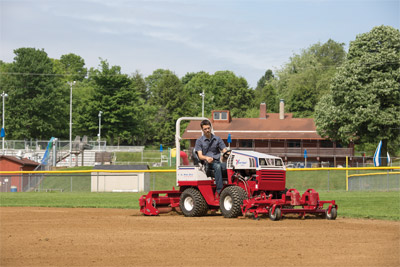 Ventrac Ballpark Renovator & Groomer Setup