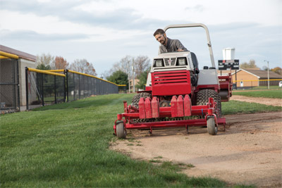 Ventrac Ballpark Renovator Cutting Edge
