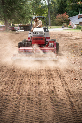 Ventrac Soil Cultivator - Ensure the best possible seed bed when reclaiming green space.