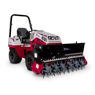 Ventrac Aera-Vator - The Ventrac EA600 provides necessary aeration to turf compacted by foot, vehicle traffic, sporting events, and other stresses. 