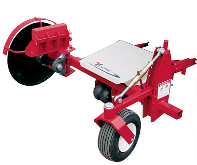 Ventrac Edger - Edger without blower or weights. 