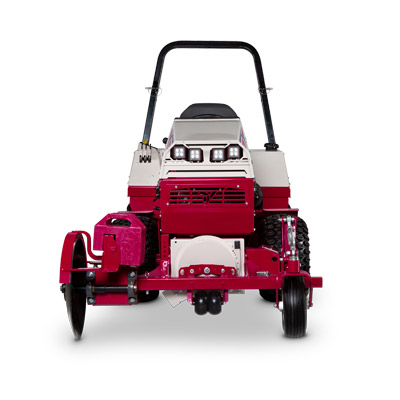 Ventrac Edger - The operator can choose to edge on either the right or the left side. 