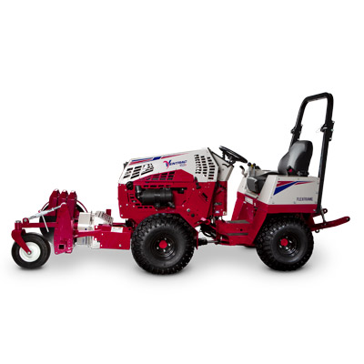 Ventrac Edger - Side view of the ED202.
