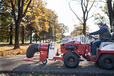 Ventrac Turbine Blower - Clear driveways and parking lots quickly with the ET202 Turbine Blower.