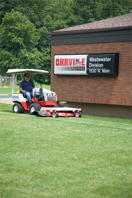 Ventrac 4000 series - Shown with HM602 Mower Deck