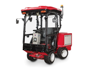 LW452 Cab for the Ventrac 3400 - The fully enclosed LW452 Cab for the Ventrac 3400 tractor offers excellent visibility and protection for the operator from the wind, rain, and snow.