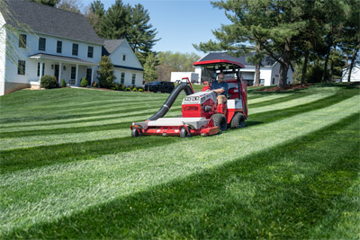 Ventrac Finish Mower - The Ventrac Finish Mower lays down professional stripes every time.