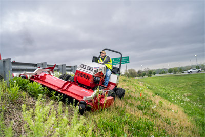 Ventrac Flail Mower - Create a clean cut look without the regular property maintenance needed with a finish deck using the Ventrac Flail Mower.