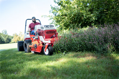 Ventrac Flail Mower - Thick brush is no problem for the MW720.
