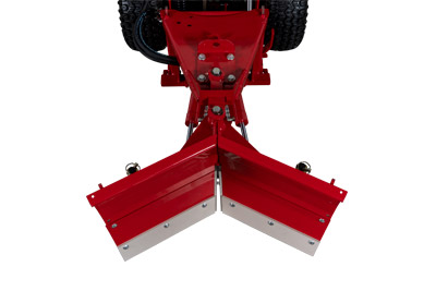 NV360_Closed - Ventrac's NV360 V-Blade is a perfect option for tough snow jobs. 
