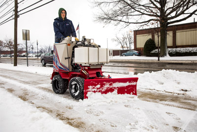 ND Snow Plow - The ND Snow Plow has adjustable skid shoes to accommodate dozing at selected heights. 