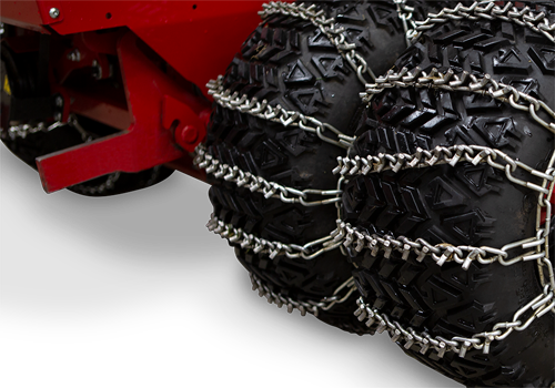 Narrow Tire and Chain